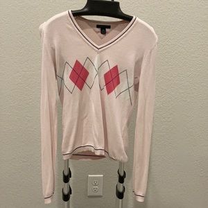 Tommy Hilfiger argyle sweater